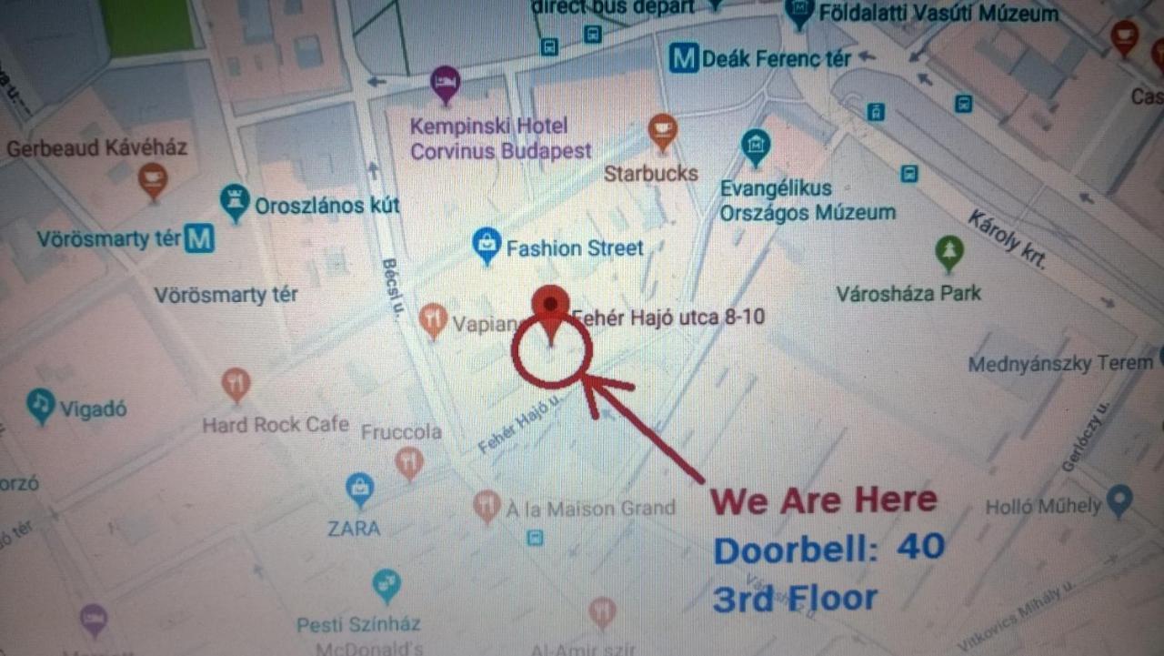 Comebackpackers Budapest Eksteriør bilde